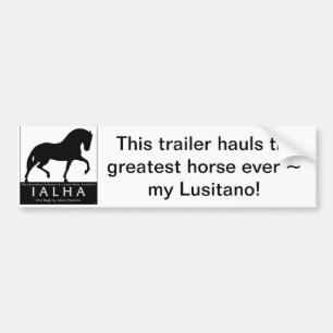 Lusitano Bumper Sticker