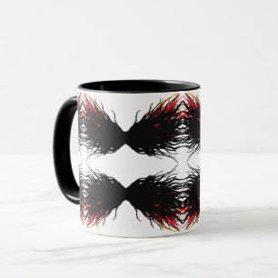 Lust Abstract 7 Deadly Sins Alcohol Ink Art Mug