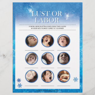 Lust Or Labour [Snowy Blue] Custom Letterhead
