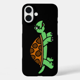 Lustiege Schildkröte iPhone 16 Plus Case