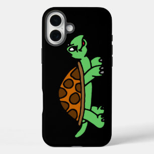 Lustiege Schildkröte iPhone 16 Plus Case