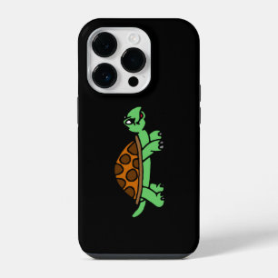 Lustiege Schildkröte iPhone 14 Pro Case
