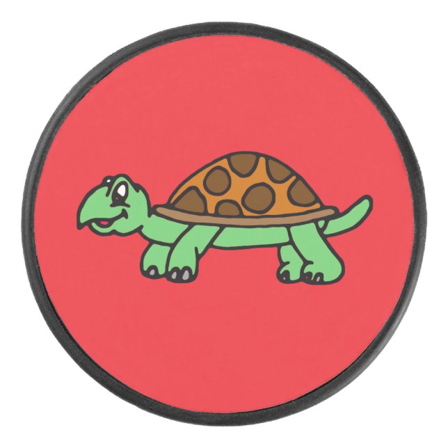Lustiege turtle hockey puck (Front)