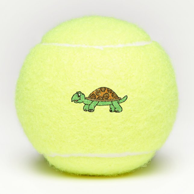 Lustiege turtle tennis balls (Front)