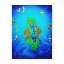 Lustige Welt Clown 2