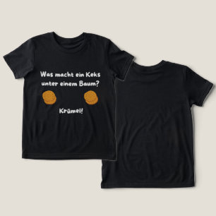 Lustiger Keks-Witz in German - For children Tri-Blend Shirt