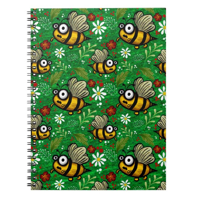 Lustiges Bienchen Notebook (Front)