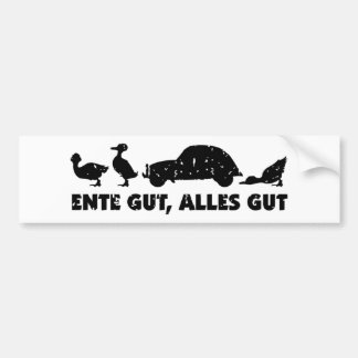 Lustiges Retro 2cv Enten Truppe Autoaufkleber Bumper Sticker