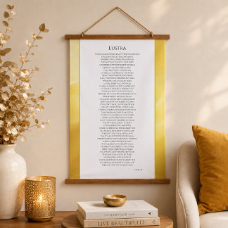 Lustra Hanging Tapestry