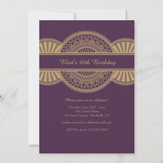 Lustrous Invitation (Front)