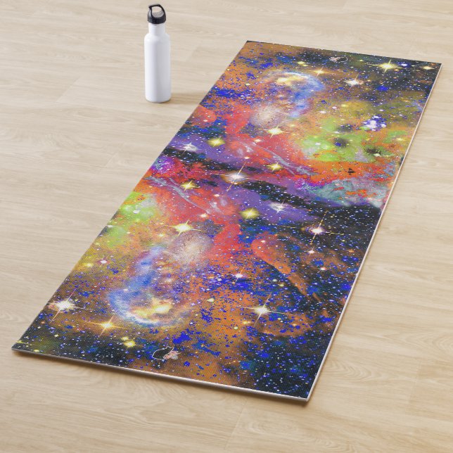 Lustrous Star Field Yoga Mat (In Situ)