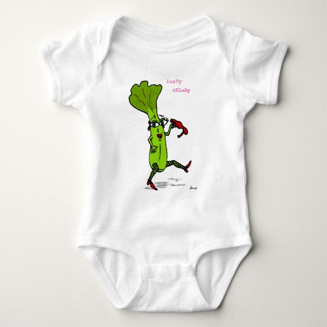 Lusty Celery Infant Creeper (Front)