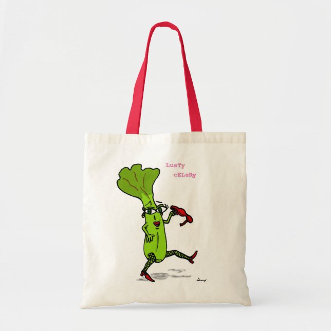 Lusty Celery Tote Bag (Front)