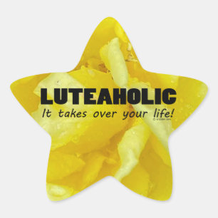 Luteaholic Life Star Sticker