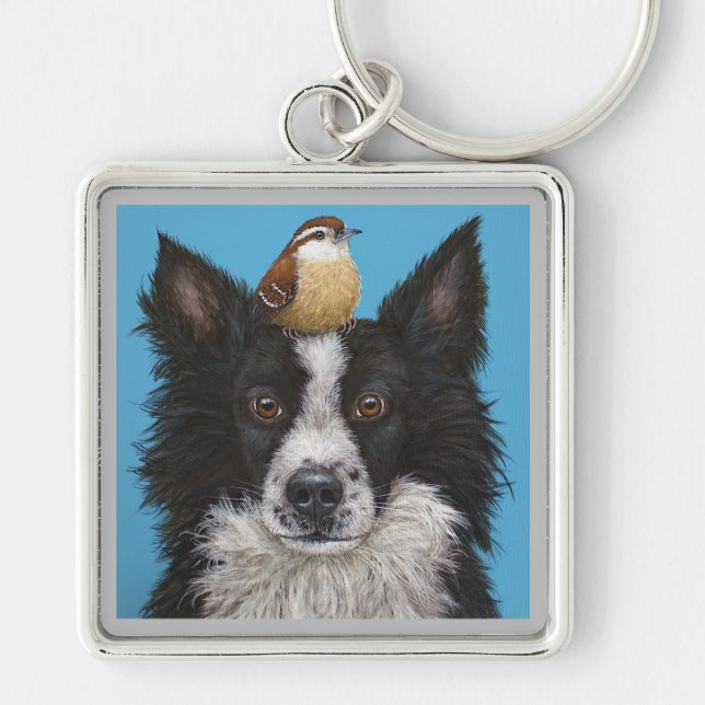 Luther and Pip keychain (Front)