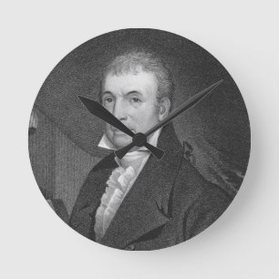 Luther Martin, engraved by William A. Wilmer (c.18 Round Clock