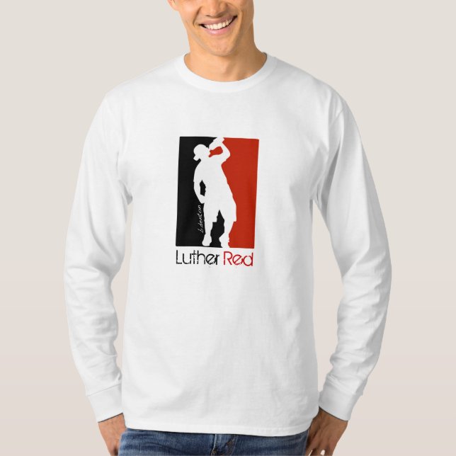 Luther Red "Water Rights" T-Shirt (Front)