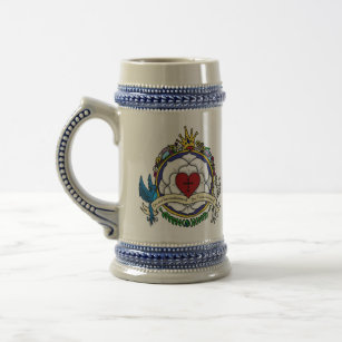 Luther Rose Roman's Crest Beer Stein