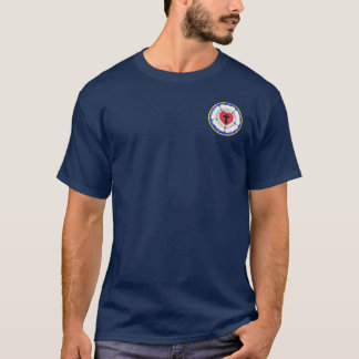 Luther Rose Stained Glass Window T-Shirt