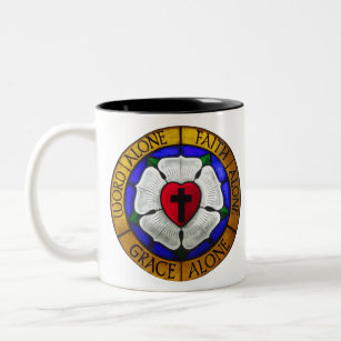 Luther’s Rose - Solas Two-Tone Coffee Mug