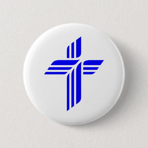 Image of Lutheran Church Symbol 6 Cm Round Badge