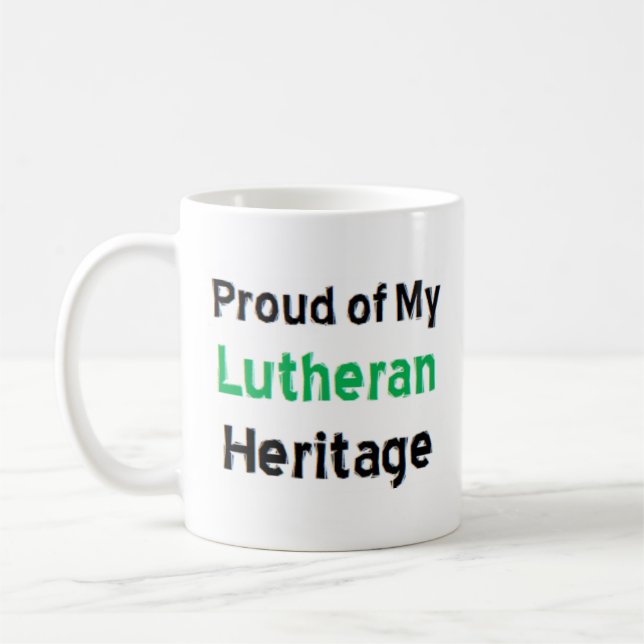 lutheran heritage coffee mug (Left)