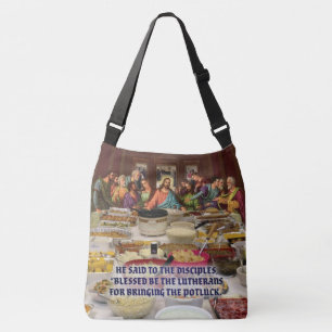 Lutheran Last Supper Potluck  Crossbody Bag