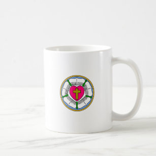 Lutheran Rose Coffee Mug