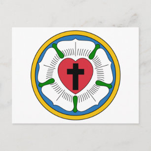 Lutherrose Luther Rose Lutheranism Martin Luther  Postcard