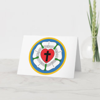 Luthers Rose Card