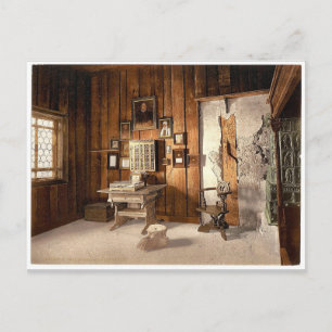 Luther's study, Wartburg, Thuringia, Germany magni Postcard