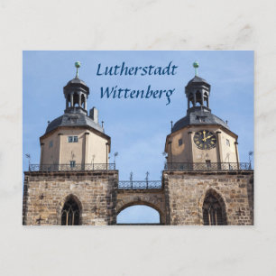 Lutherstadt Wittenberg St. Mariens Church photo Postcard