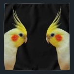 Lutino Cockatiel Bandana<br><div class="desc">Lutino Cockatiel</div>