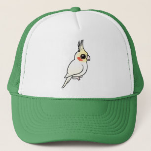 Lutino Cockatiel Trucker Hat