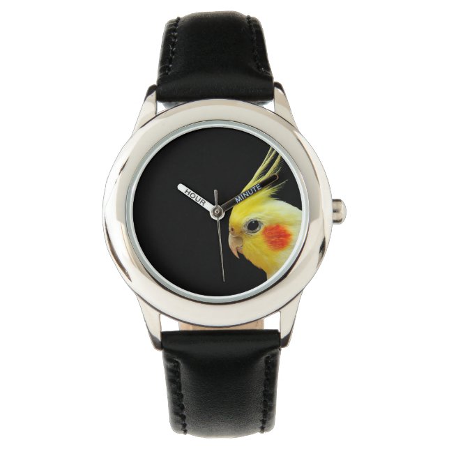 Lutino Cockatiel Watch (Front)