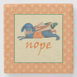 Luttrell Psalter Critter Stone Coaster