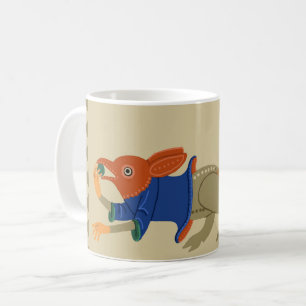 Luttrell Psalter Squirrel-Thing Coffee Mug
