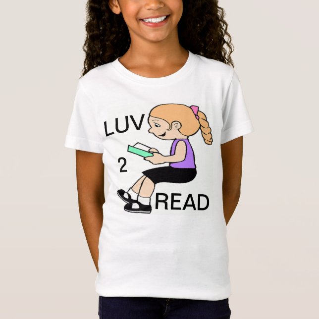 LUV 2 READ T-Shirt (Front)