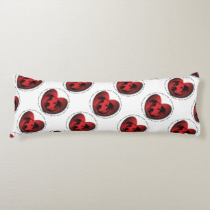 Luv-A-Bull American Bulldog Pit Bull Heart Body Cushion