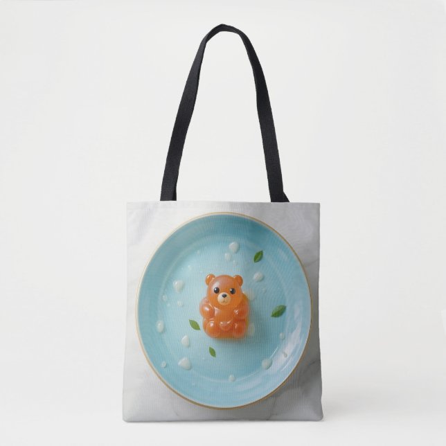 luv gummy bear tote bag (Front)