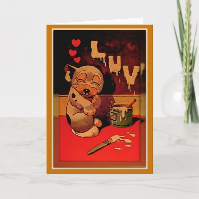 Luv Holiday Card (Front)