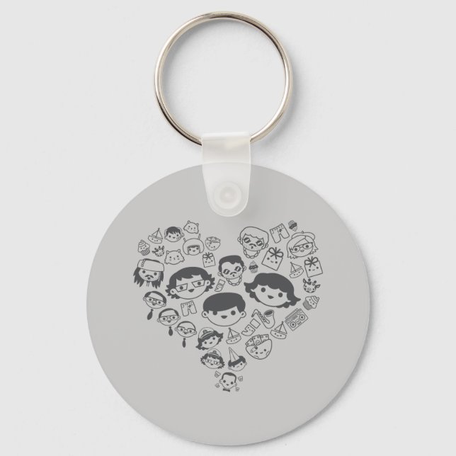 Luv Key Ring (Front)