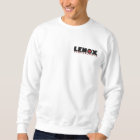 Luv Lenox© Embroidered Sweatshirt
