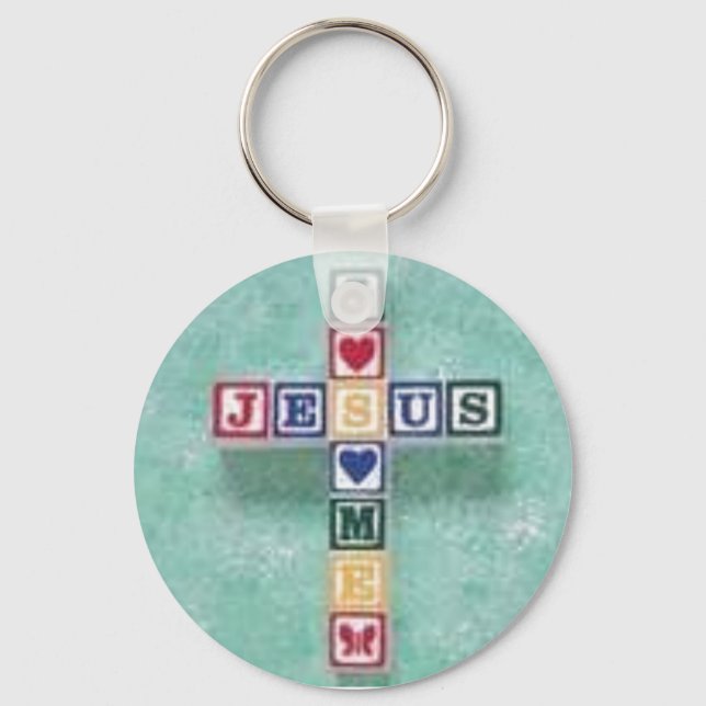 luv me key ring (Front)