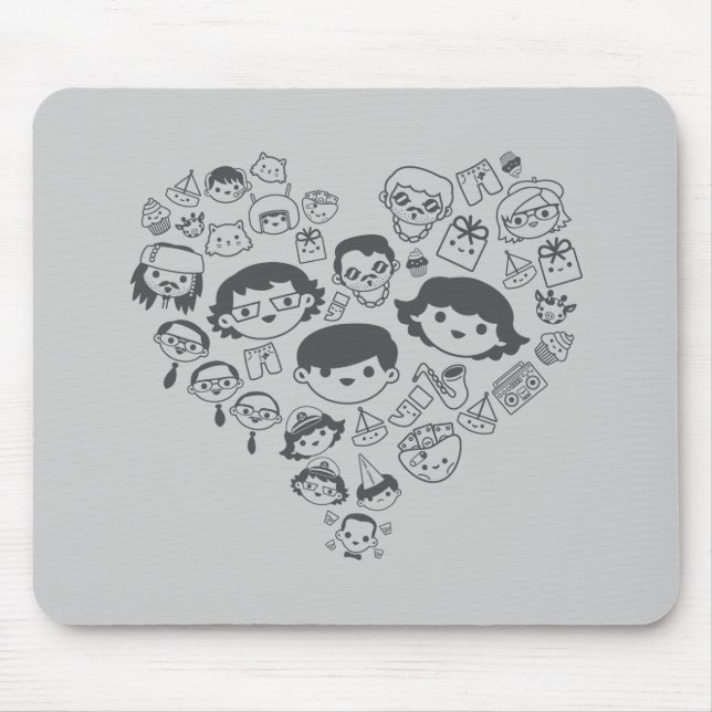 Luv Mouse Mat (Front)