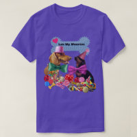 Luv My Weenies T-Shirt For Women/Men