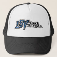 Luv Truck Garage Logo Trucker Hat