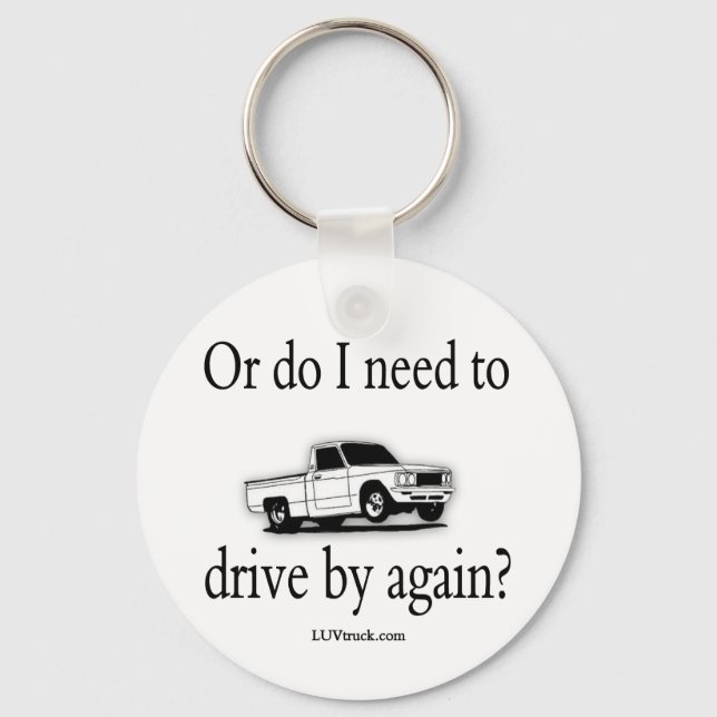 Luv Truck Logo Merchandise Key Ring (Front)