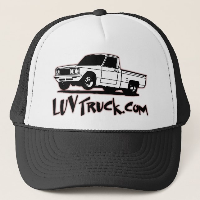 Luv Truck Logo Merchandise Trucker Hat (Front)