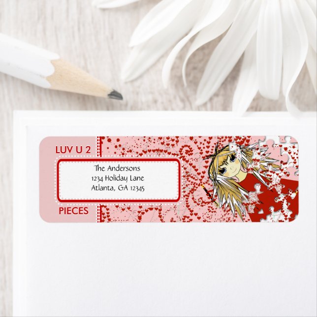 LUV U 2 Pieces  Return Address (Insitu)